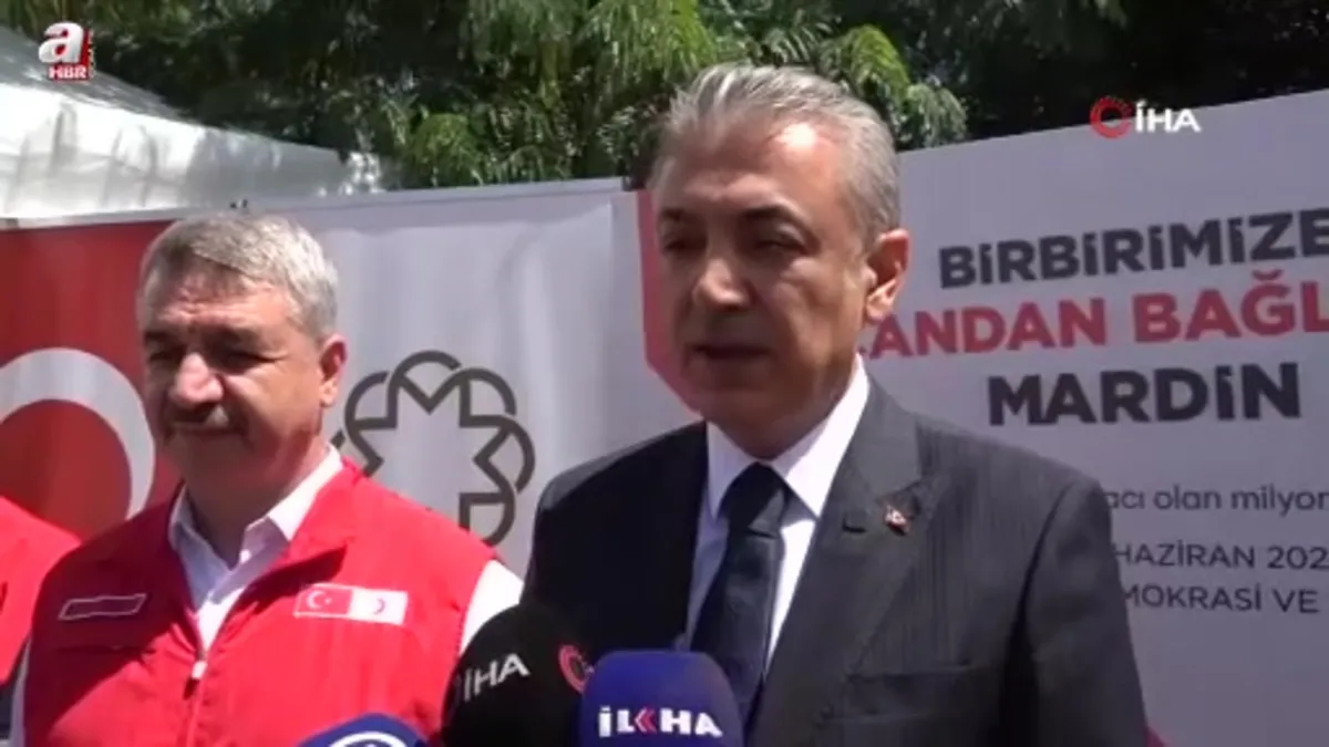 Mardin'de kan bağışı kampanyası