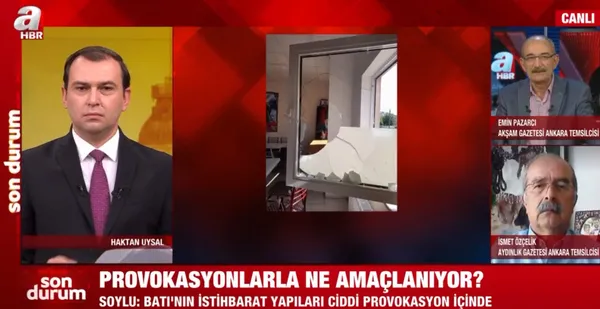 Emin Pazarcı'dan A Haber'de CHP'ye tepki! Yabancılar ile provokasyon peşindeler - 3