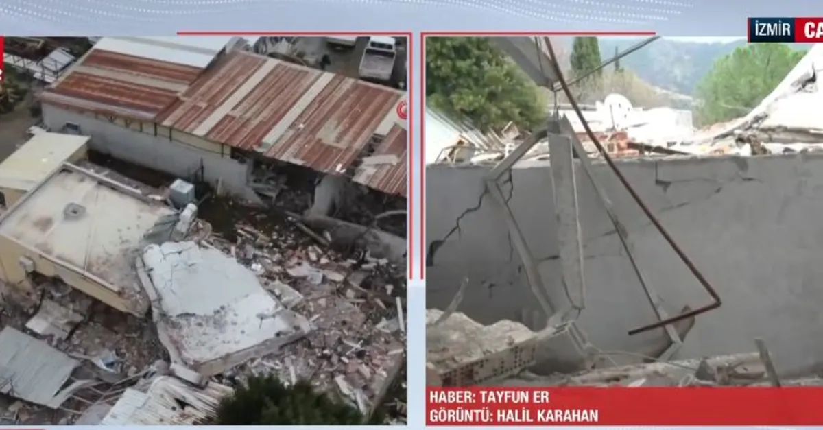 Gaz sıkışması patlamaya neden oldu!