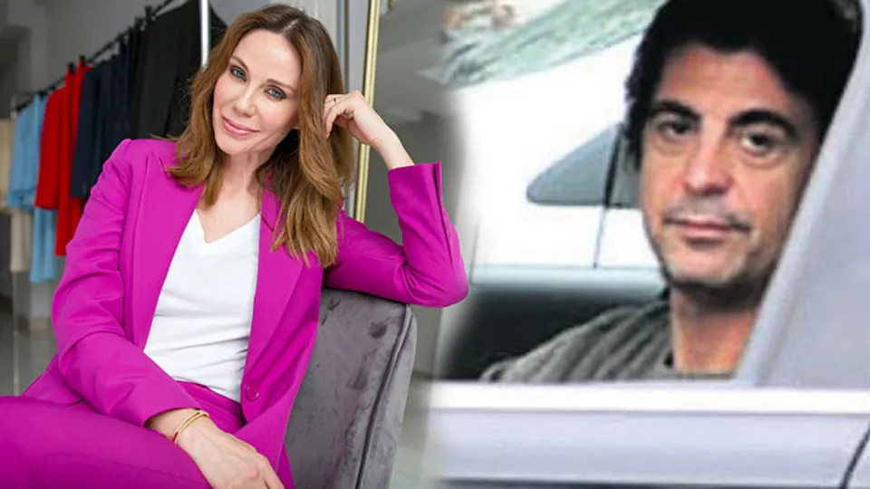 Demet Şener’in boşanmasının ardından İbrahim Kutluay kapısında görüntülendi