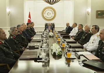 Yüksek Askeri Şura, Binali Yıldırım başkanlığında toplandı