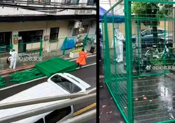 Çin'de yeniden koronavirüs korkusu! Vatandaşlar kafese alındı | İşte dünyayı korkutan görüntüler