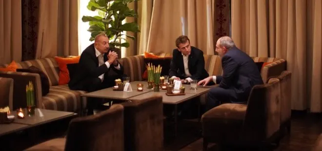 Fransa Cumhurbaşkanı Macron Aliyev ve Paşinyan ile görüştü