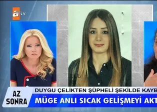 Müge Anlı’da kayıp olarak aranan Duygu Çelikten’den acı haber! Korkunç detaylar canlı yayında ortaya çıktı