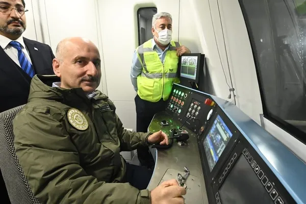 İstanbul Havalimanı-Gayrettepe Metro Hattı'nda test sürüşü yapıldı! Bakan hizmet için tarih verdi - 5