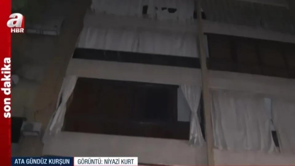 Dahiye’ye düzenlenen saldırıda hedef alınan bina! Türk televizyonlarında ilk kez A Haber’de...