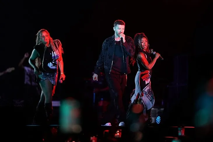 Justin Timberlake’in İstanbul konserine ünlü yağdı