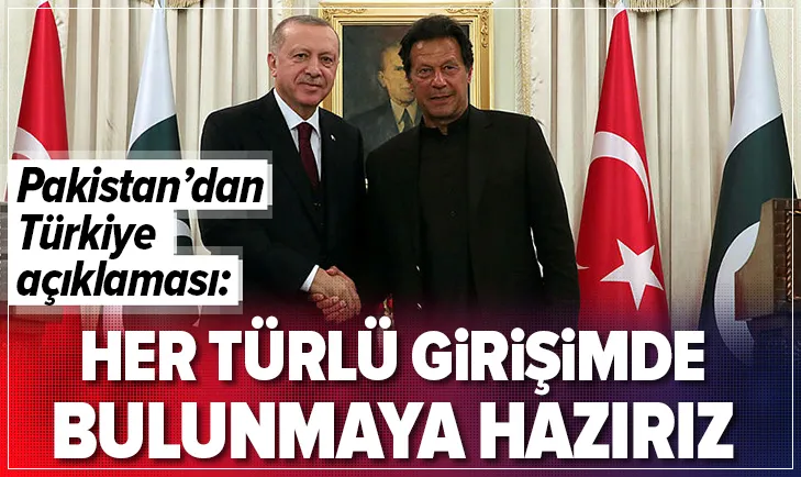 Pakistandan Türkiye ile serbest ticaret anlaşması açıklaması: Her türlü girişimde bulunmaya hazırız