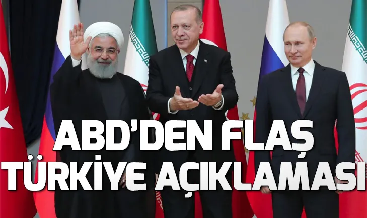 ABDden flaş Türkiye açıklaması