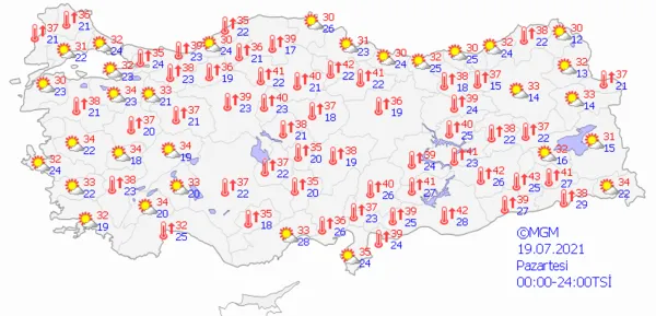 1626365535774.png Meteoroloji Genel Müdürlüğünden son dakika Kurban Bayramı uyarısı! İstanbul Ankara İzmir hava durumu - 7