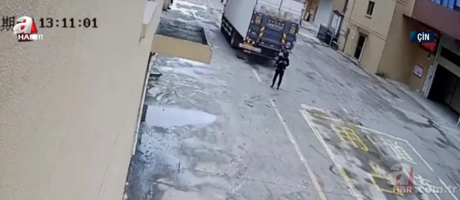 Mucize kurtuluş! Çocuğu göremeyince aracıyla üstünden geçti 8