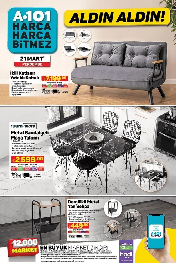 23 Mart A101 AKTÜEL ÜRÜNLER KATALOĞU: Arzum Süpürge, A101’de Volta Elektrikli Araç, Kiwi Yağsız Airfryer… - 5