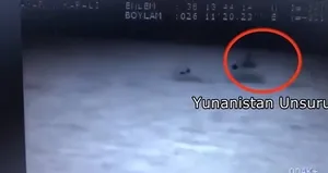 Yunanistan göçmenleri yakmaya kalkıştı!