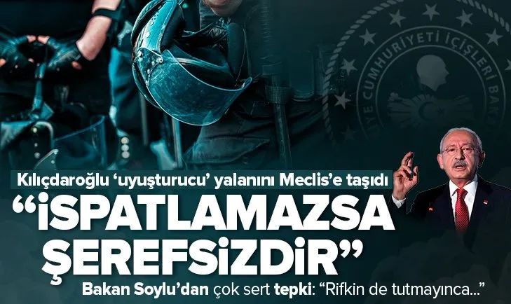 Bakan Soylu’dan Kılıçdaroğlu’na sert tepki