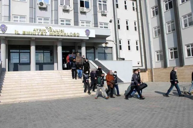 Aydın merkezli 11 ilde tarihi eser operasyonu: 19 şüpheli adliyeye sevk edildi