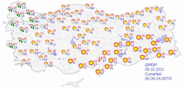 1633533412036.png Sıcaklıklar artacak ama sağanak yağış sürecek! İstanbul Ankara ve İzmir'de hava durumu nasıl olacak? 5 günlük son dakika hava durumu açıklaması - 6