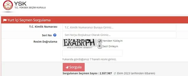 Yerel seçim 2024 yurt içi seçmen kaydı sorgulama: ysk.gov.tr! Seçmen listeleri askıya çıktı mı? Listelere itiraz nasıl yapılır?