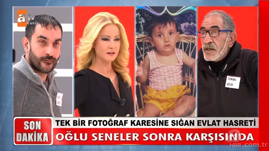 33 yıllık hasret Müge Anlı’da bitti! Turan Çelik oğluna canlı yayında kavuştu! Dede torunun kucaklaşması gözyaşlarına boğdu 20