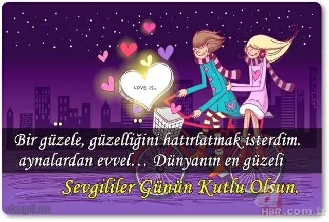 Sevgililer Günü mesajları 14 şubat! Sevgililer günü en anlamlı kısa uzun mesajlar! 14 şubat resimli mesajlar 16