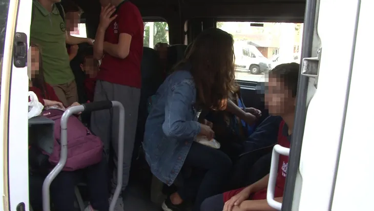 20 kişilik servisten 30 öğrenci çıktı - 3
