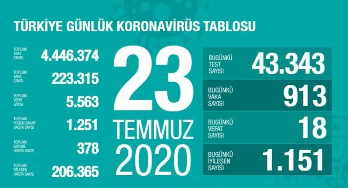 Son dakika: Bakan Fahrettin Koca, rastgele testlerin sonucunu açıkladı - 3