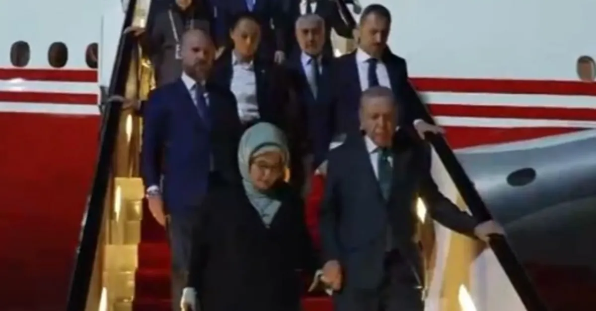 Başkan Erdoğan Katar'da