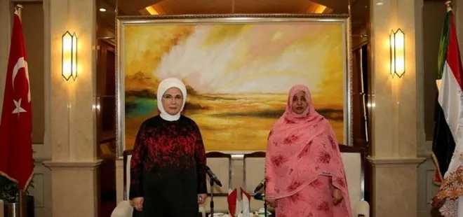 Emine Erdoğan’a Sudan’da Kudüs teşekkürü