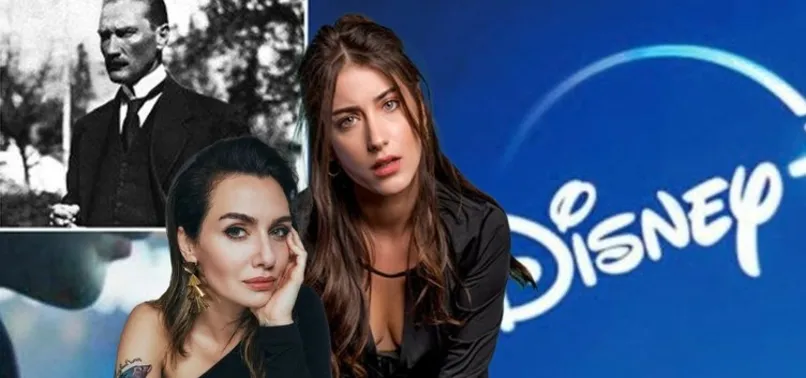 Hazal Kaya ve Birce Akalay Disney’in Atatürk filmi yasağına üç maymunu oynadı! Tepkilerin odağı oldular