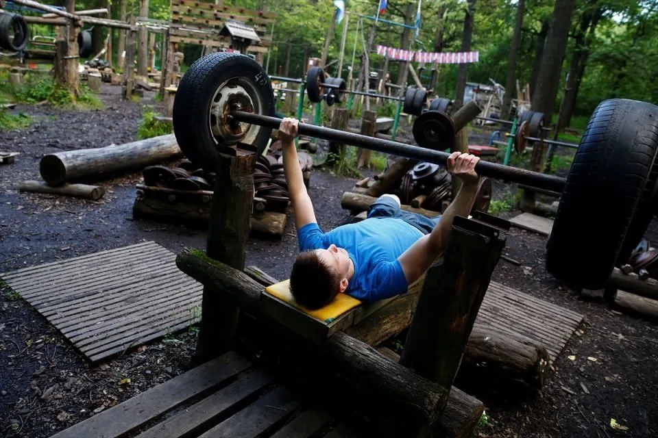 Спортивный парк Zhangmiao exercise Park