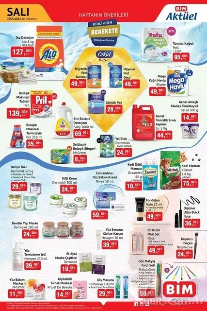 BİM AKTÜEL İNDİRİM KATALOĞU: Çılgın SALI-CUMA indirimleri başlıyor! Bulaşık deterjanı, Tuvalet kağıdı ve dahası DİP FİYATLARA SATILACAK! İşte, yeni katalog... 4