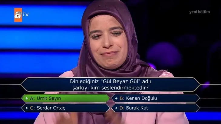 Kemal Sunal sorusu Kim Milyoner Olmak İster’de ters köşe yaptı