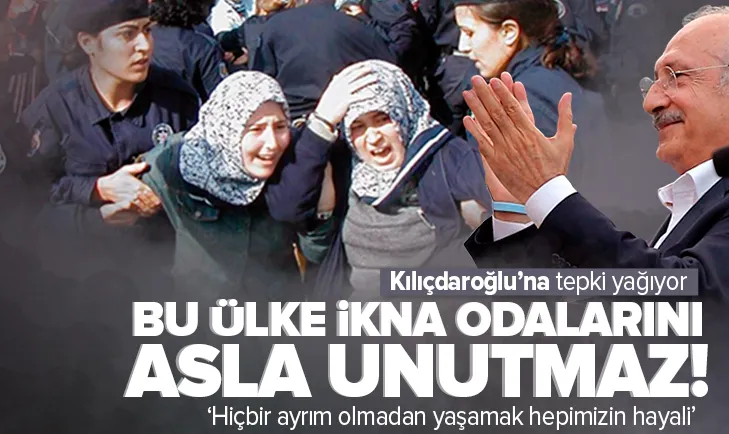 Kılıçdaroğluna tepki: Bu ülke ikna odalarını asla unutmaz