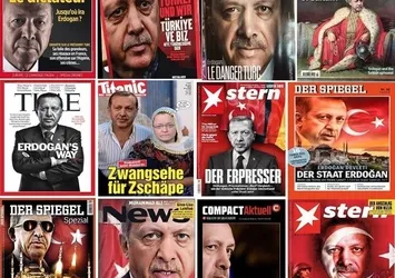 Avrupa ve Amerika medyasında Erdoğan'a küstah saldırılar