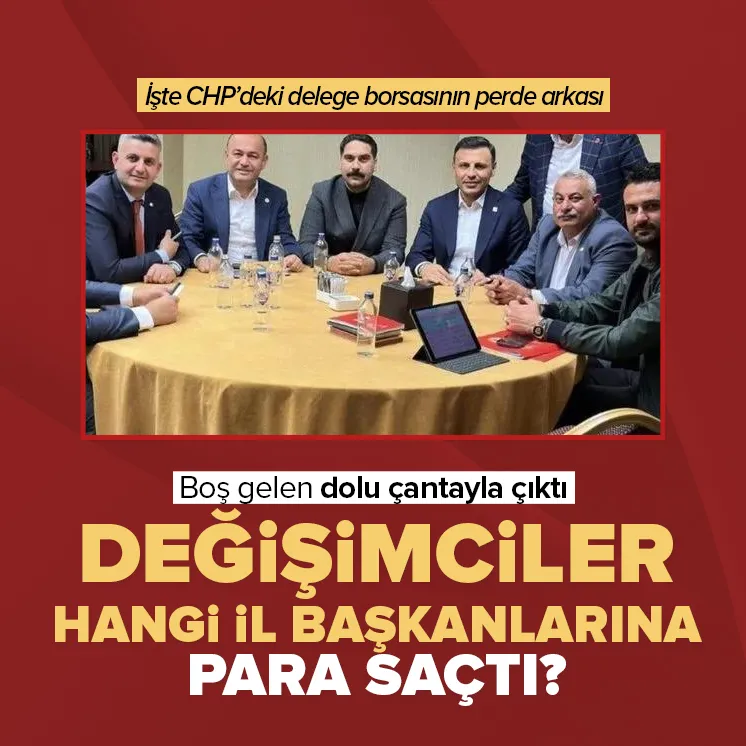 CHPde değişimciler hangi il başkanlarına para saçtı?