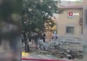 Ankara'da 2 katlı evde yangın paniği!
