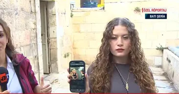 Filistin’in cesur kızı Ahed Tamimi A Haber’e konuştu! Dünya onu İsrailli askere attığı tokatla tanıdı