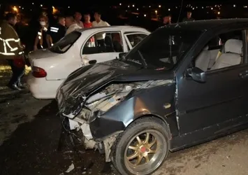 Kırıkkale'de feci kaza! 3 kişi yaralandı