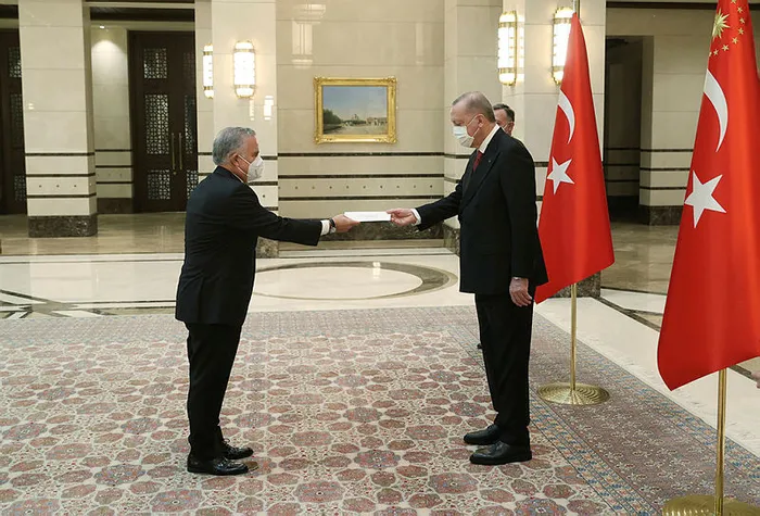 Son dakika: Başkan Erdoğan'dan Külliye'de peş peşe önemli kabuller - 5