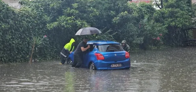 Artvin’de şiddetli yağış etkili oldu