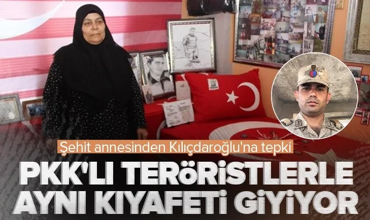 PKK’lı teröristlerle aynı kıyafeti giyiyor