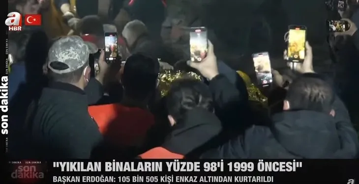 Depremin 10. gününde umutlu bekleyiş sürüyor!