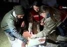 Depremzede çocuğa çadırda doğum günü