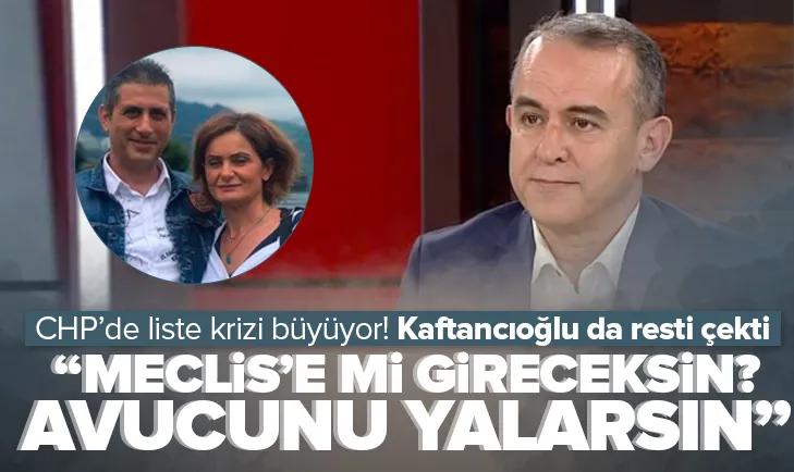 Kaftancıoğlu’nun eşi resti çekti: Avucunu yalarsın