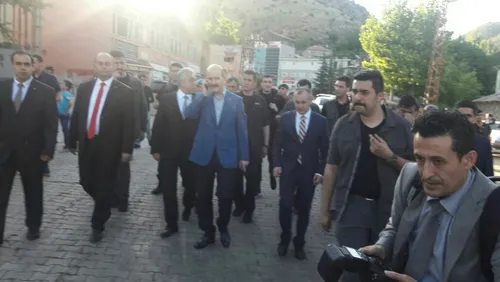 Bakan Soylu'dan sınırın sıfır noktasında bayram namazı - 2