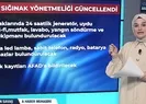 Sığınak yönetmeliği güncellendi