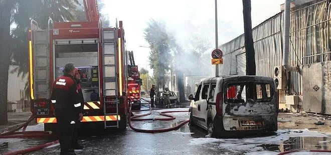 İzmir’de kimya fabrikasında yangın