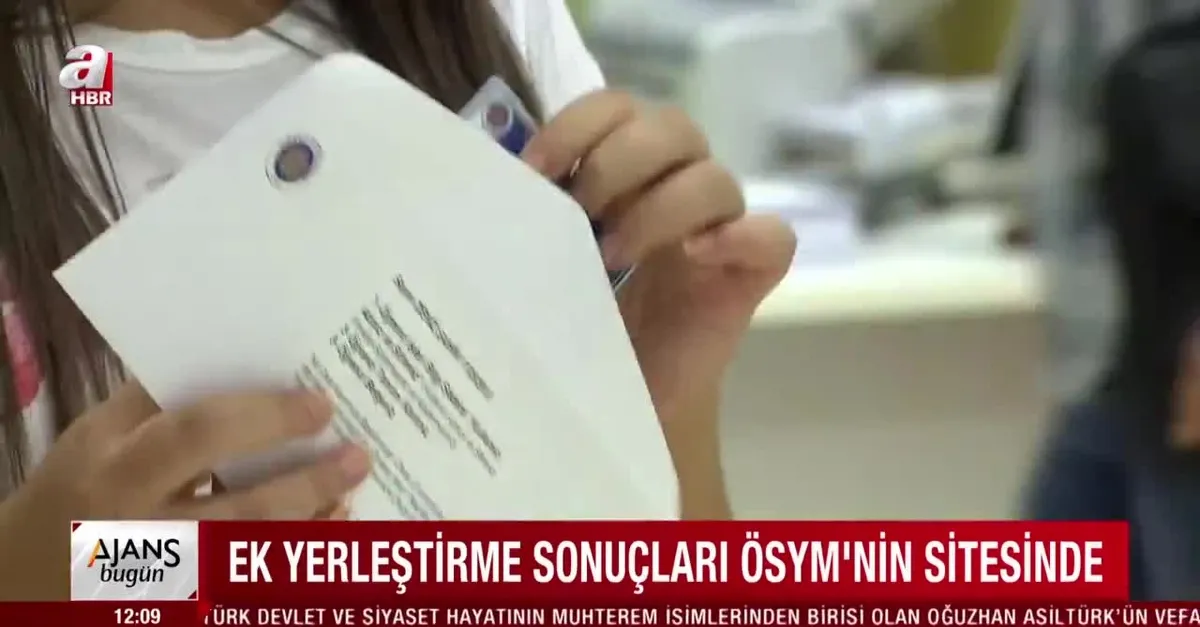YKS ek yerleştirme sonuçları açıklandı