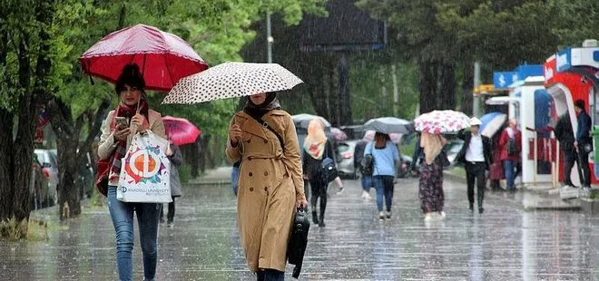 HAVA DURUMU | Meteoroloji o illerde yaşayanları saat verip uyardı! Sağanak yağış geliyor | 24 Mayıs 2021