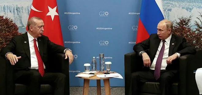 Başkan Erdoğan ile Putin görüştü