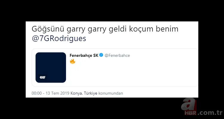Garry Rodrigues Fenerbahçe'ye transfer oldu sosyal medya yıkıldı! 15